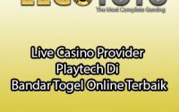 Live Casino Provider Playtech Di Bandar Togel Online Terbaik