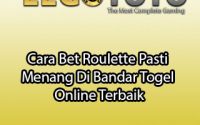 Cara Bet Roulette Pasti Menang Di Bandar Togel Online Terbaik