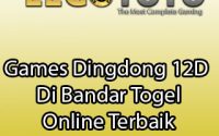 Games Dingdong 12D Di Bandar Togel Online Terbaik