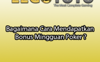 Bagaimana Cara Mendapatkan Bonus Mingguan Poker ?