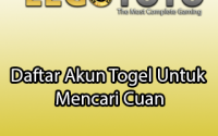 Daftar Akun Togel Untuk Mencari Cuan