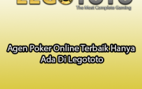 Agen Poker Online Terbaik Hanya Ada Di Legototo