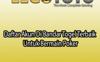 Daftar Akun Di Bandar Togel Terbaik Untuk Bermain Poker