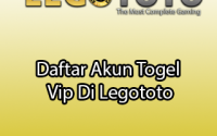 Daftar Akun Togel Vip Di Legototo