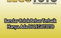 Bandar Colok Bebas Terbaik Hanya Ada Di LEGOTOTO
