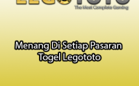 Menang Di Setiap Pasaran Togel Legototo